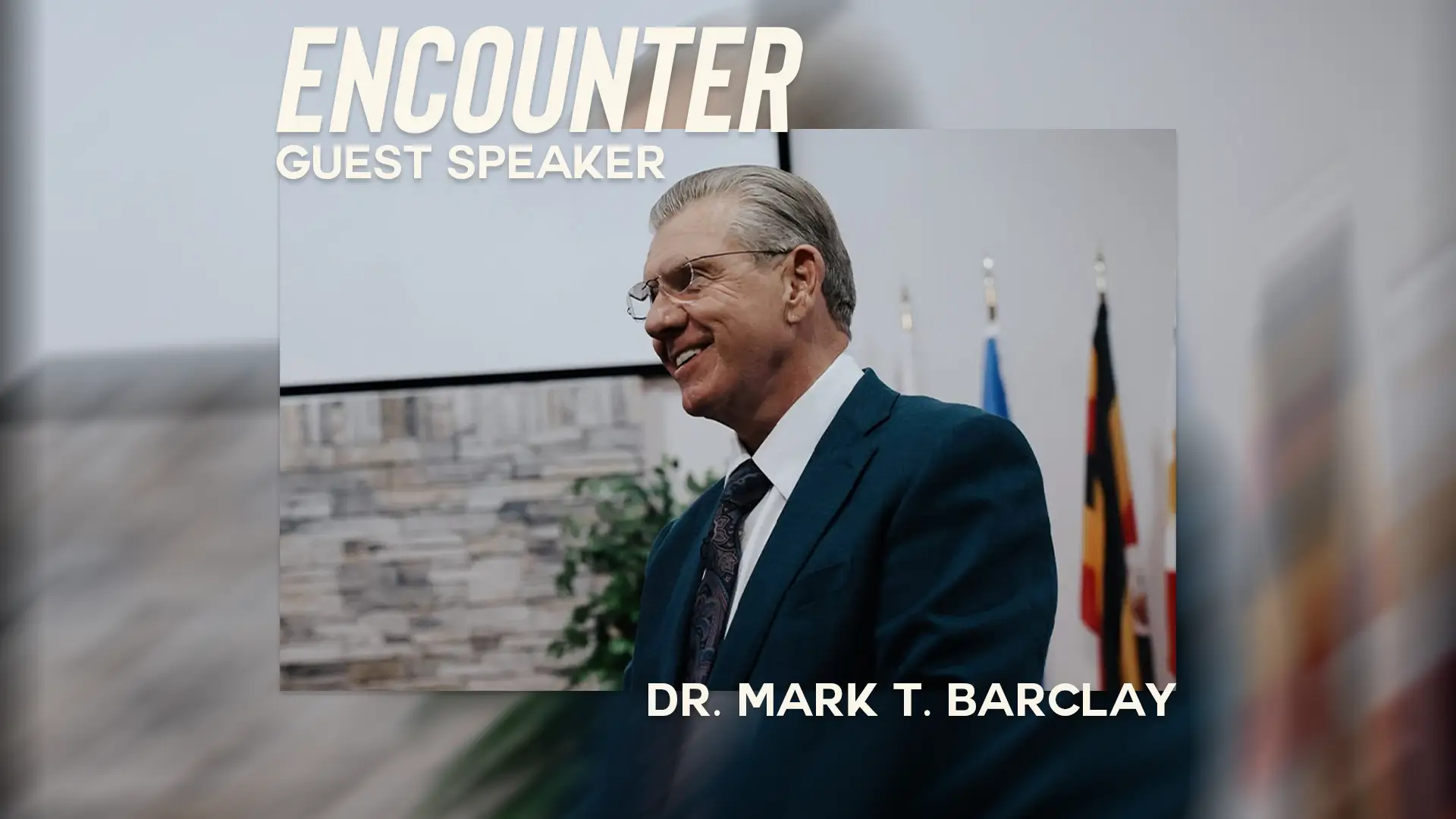 Dr. Mark Barclay Encounter Slide